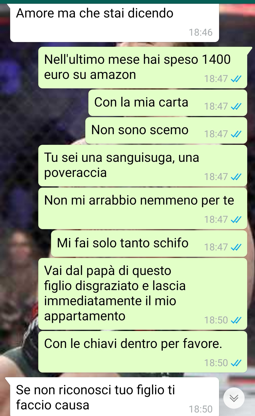 Incinta dell'amante