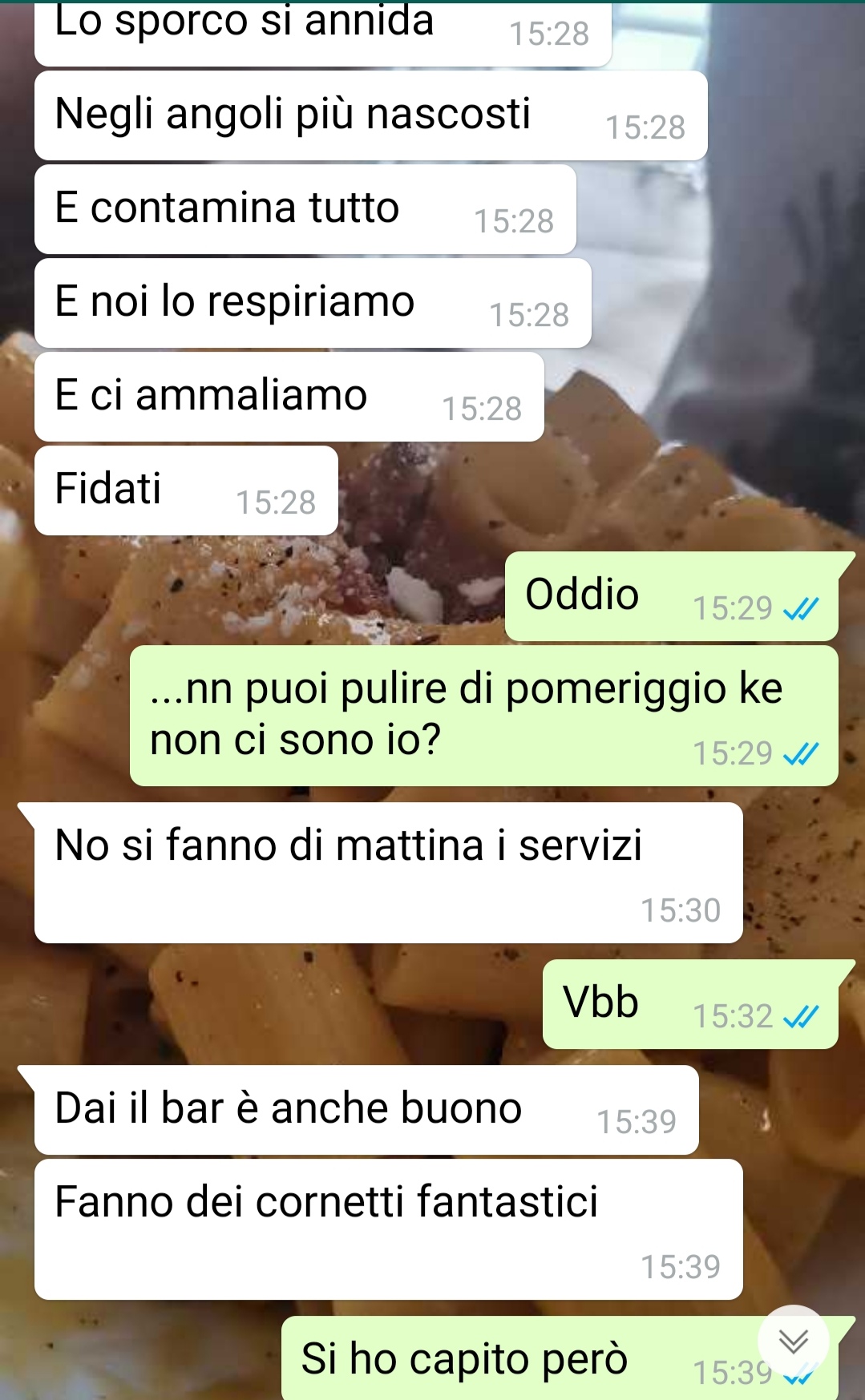 Malata di pulito