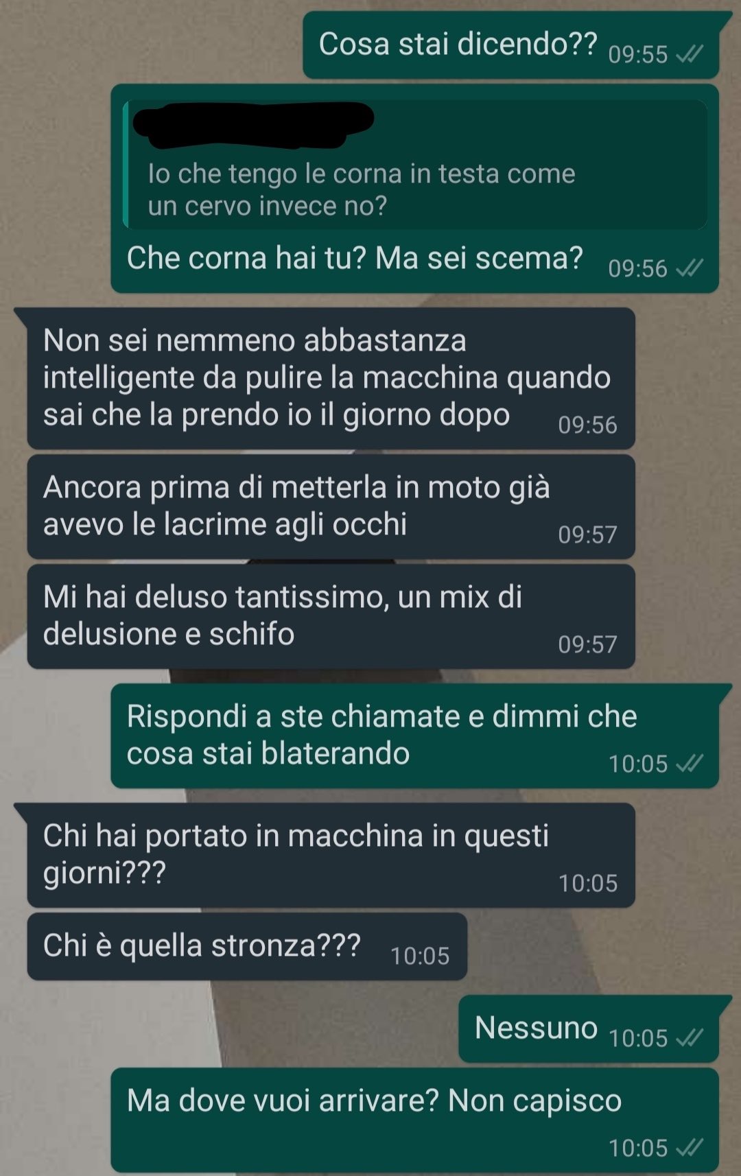 mascherina sospetta