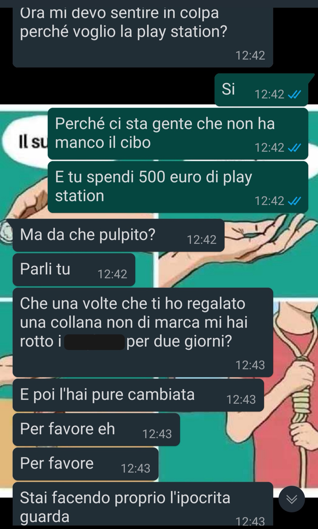 Niente regali Natale