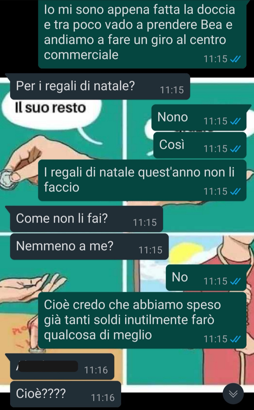 Niente regali Natale