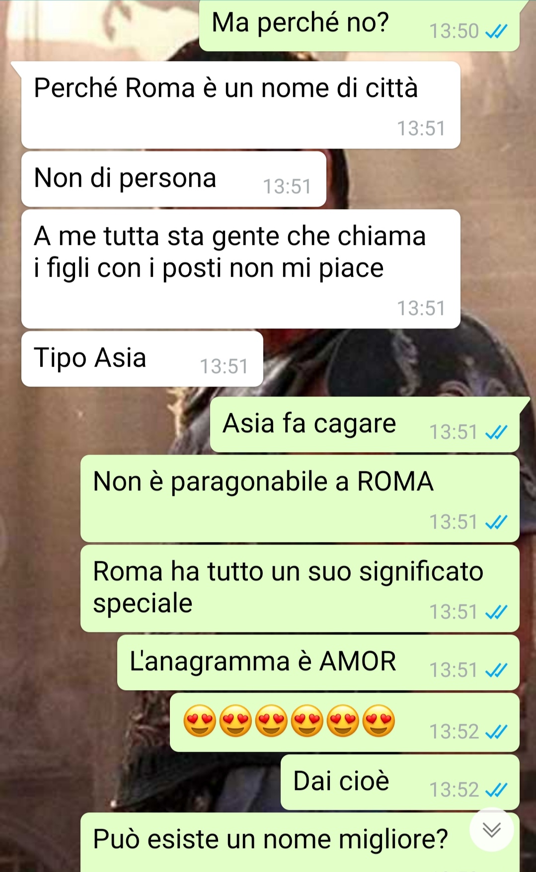 Il nome di mia figlia