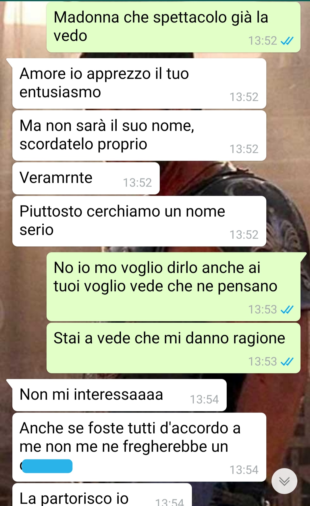 Il nome di mia figlia