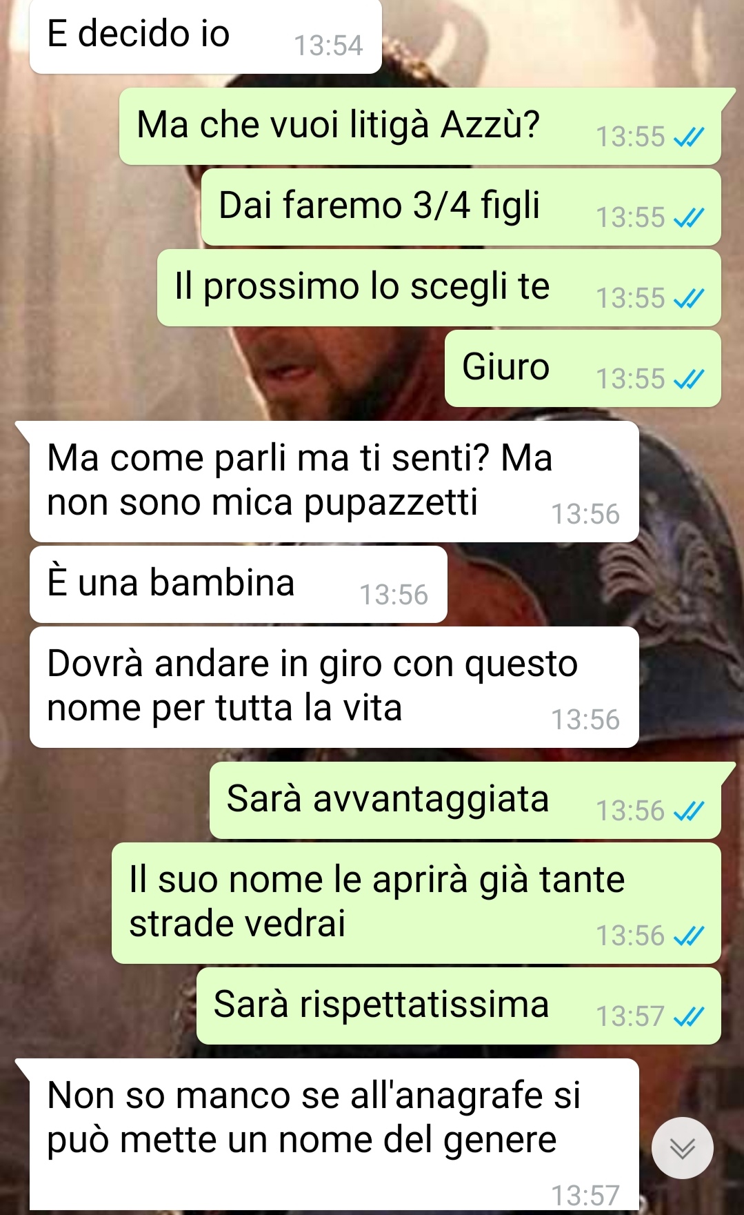 Il nome di mia figlia