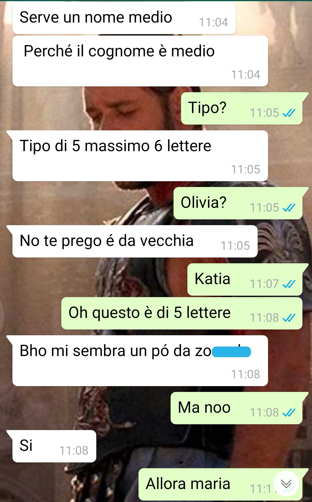 Il nome di mia figlia