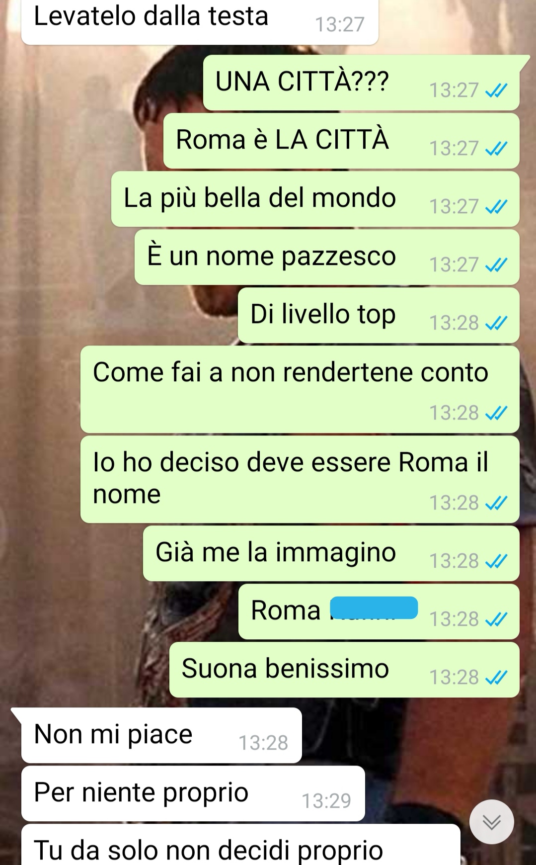 Il nome di mia figlia