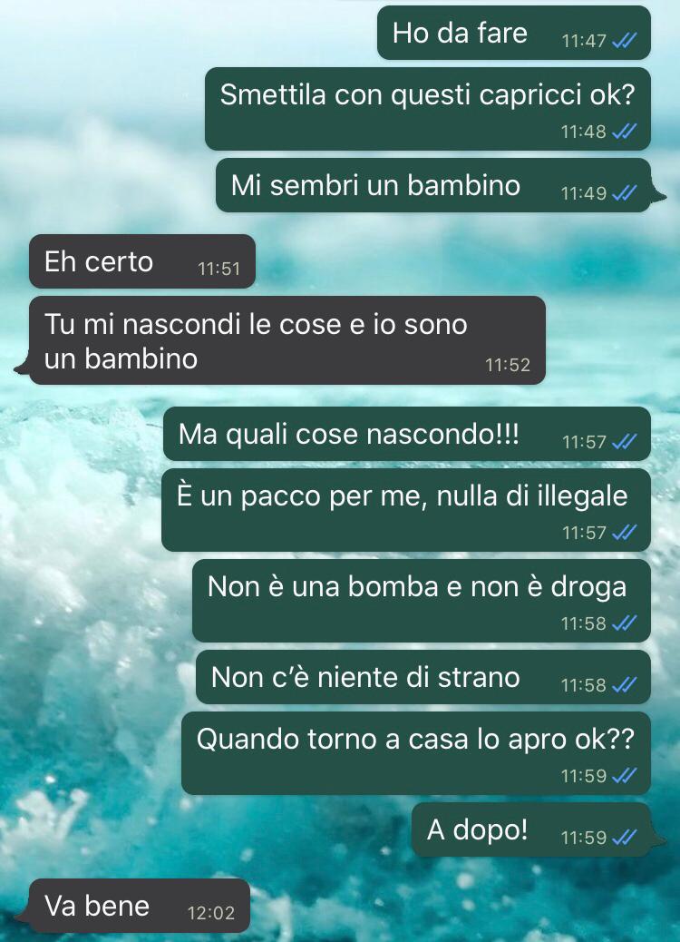 Non aprire quel pacco