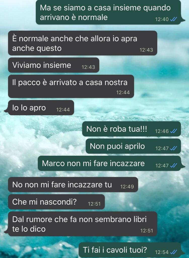 Non aprire quel pacco