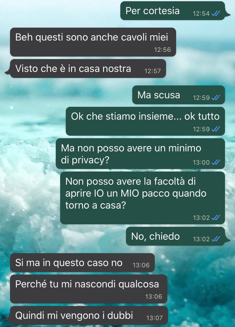 Non aprire quel pacco