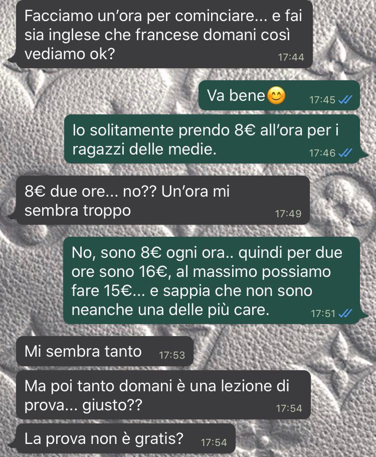 Prove di ripetizioni