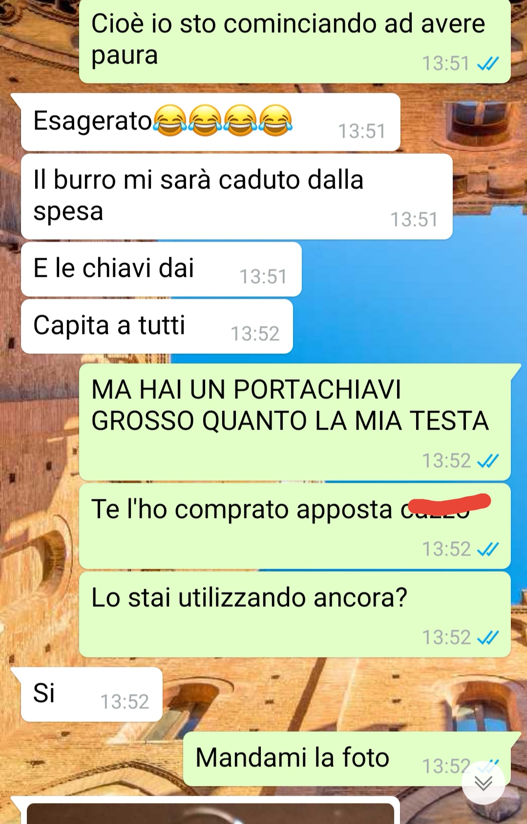 Una ragazza distratta