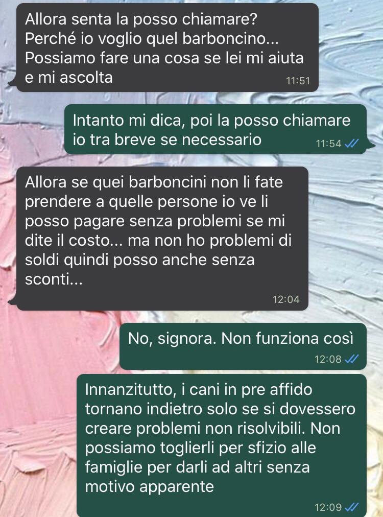 Richiesta d'adozione