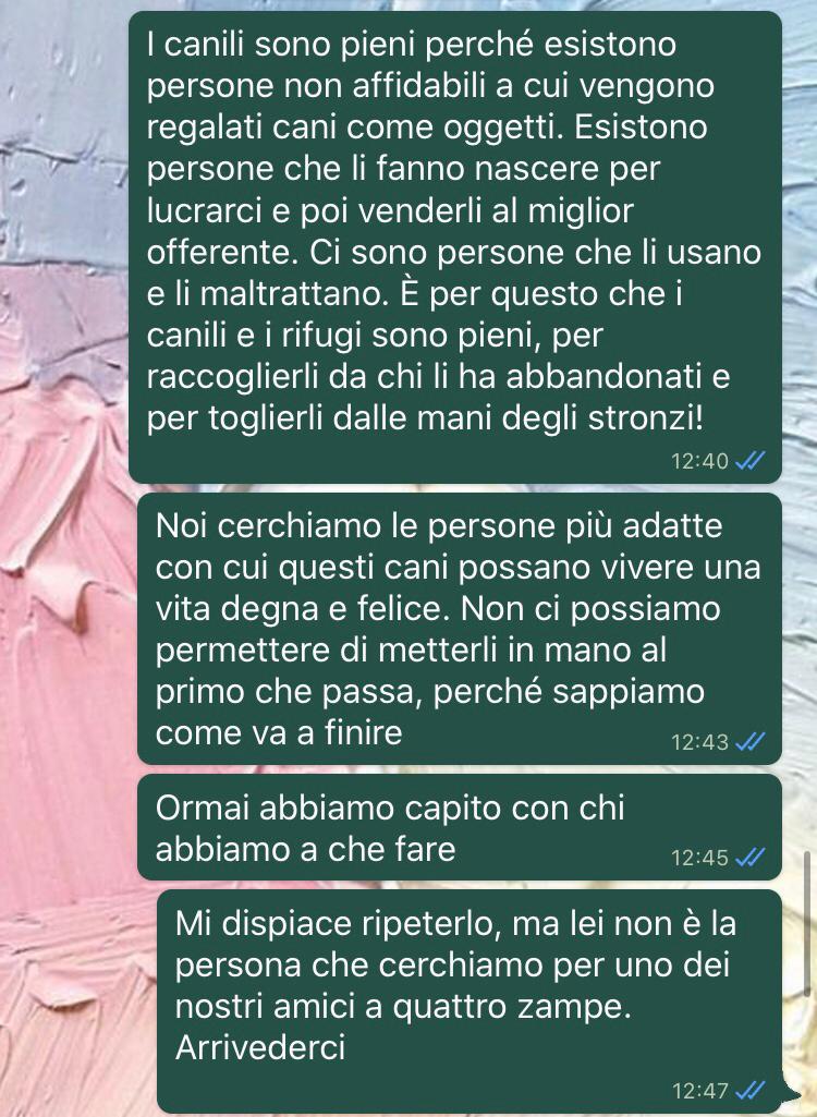 Richiesta d'adozione