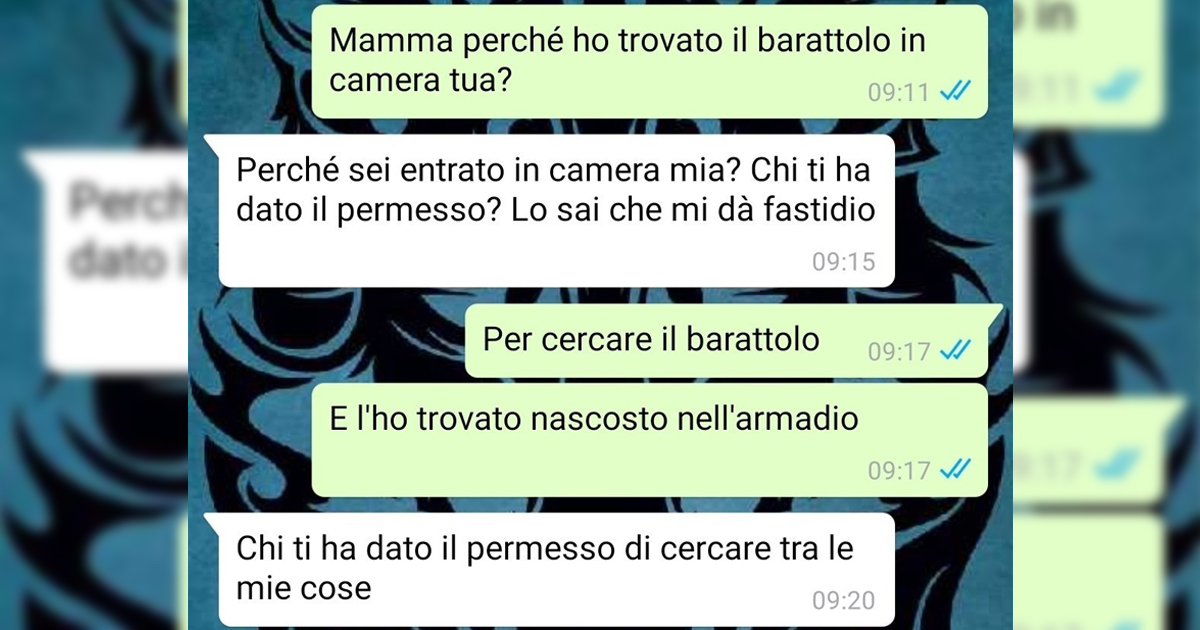 Il barattolo scomparso