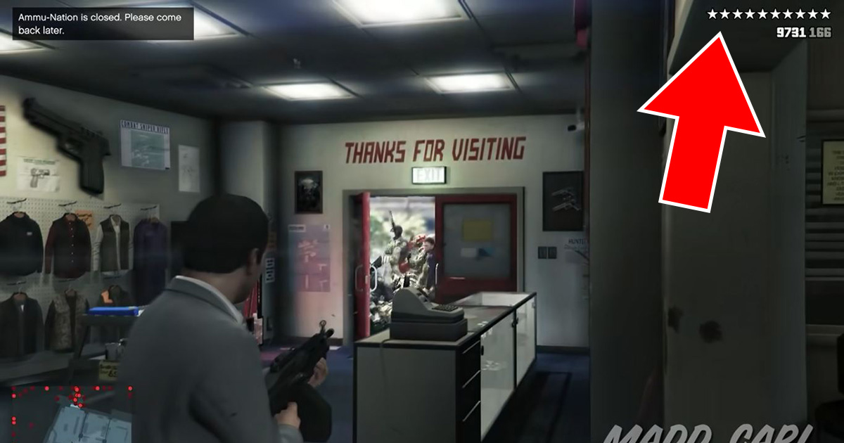 Grand Theft Auto V: cosa succede quando raggiungi 10 stelle? [+VIDEO]