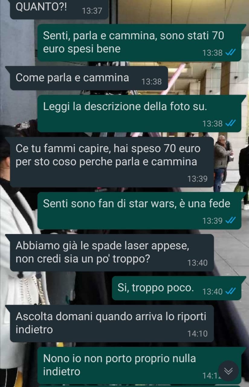 Acquisti importanti