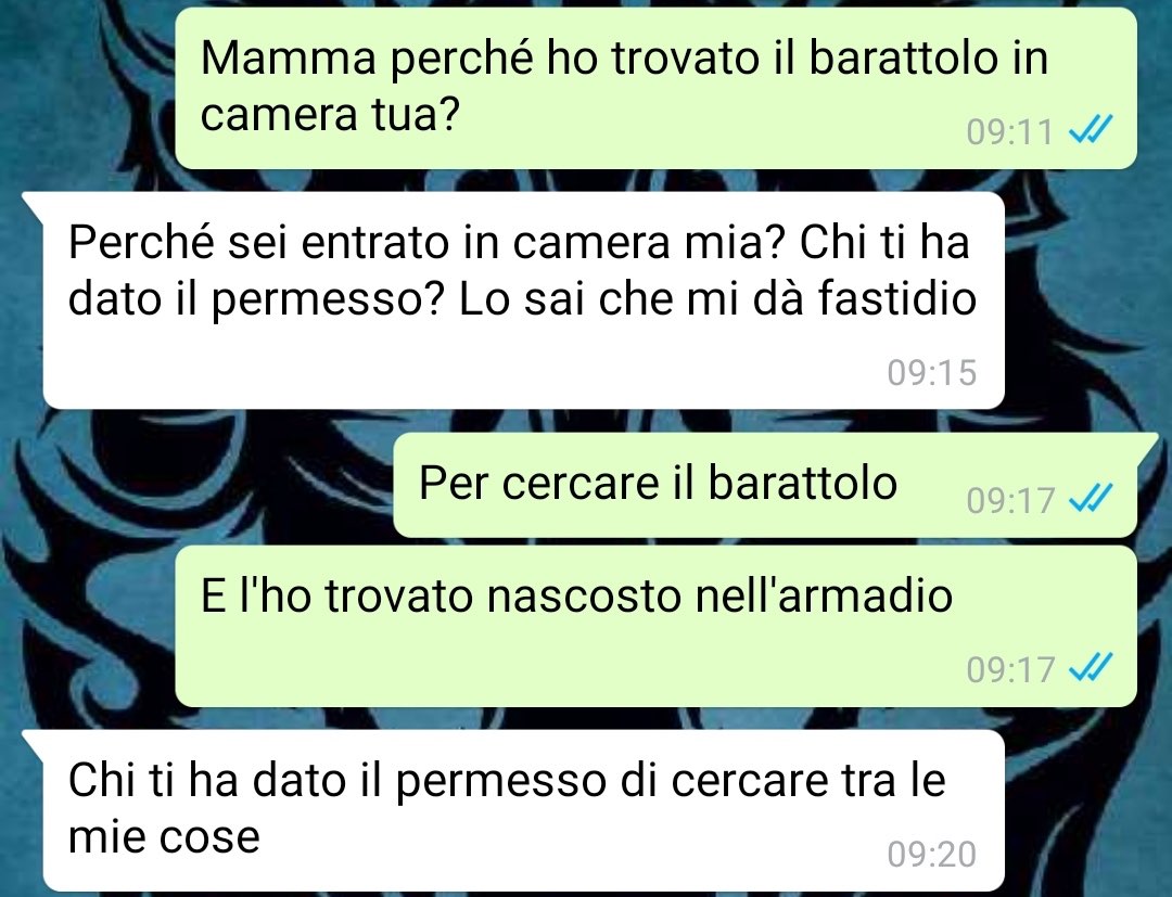 barattolo scomparso