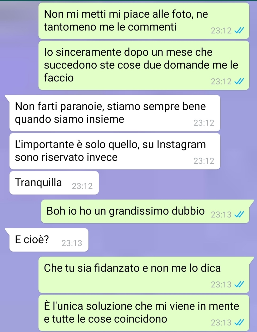 commento sui social