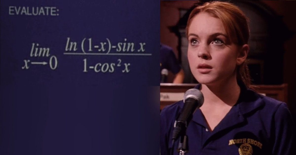 L’iconica domanda di matematica che ha deciso il finale di Mean Girls era sbagliata