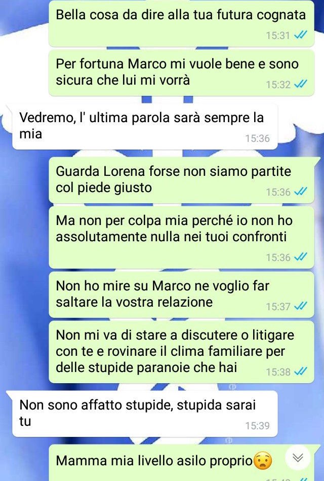 QUESTIONE DI GELOSIA