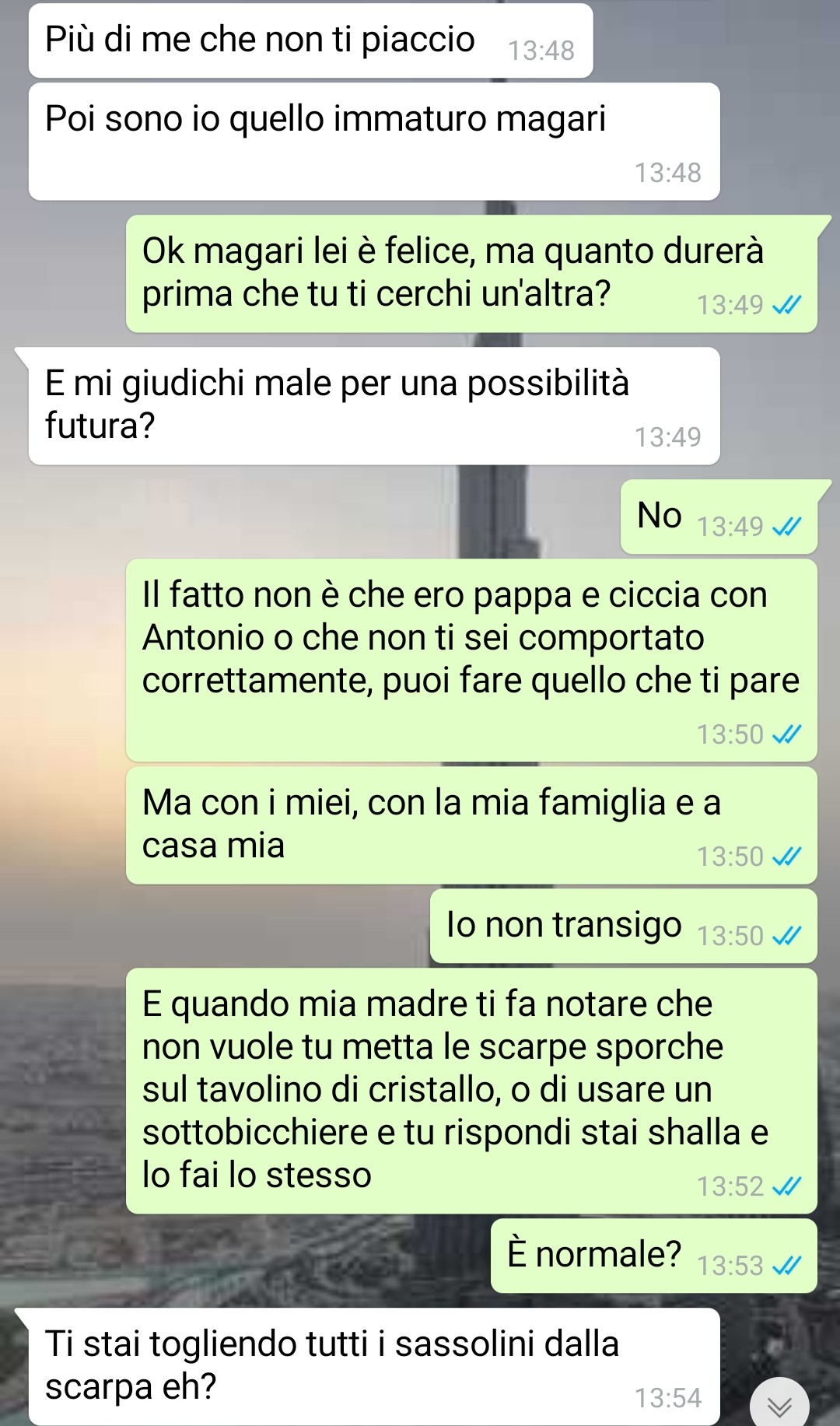 UNA QUESTIONE DI SOLDI