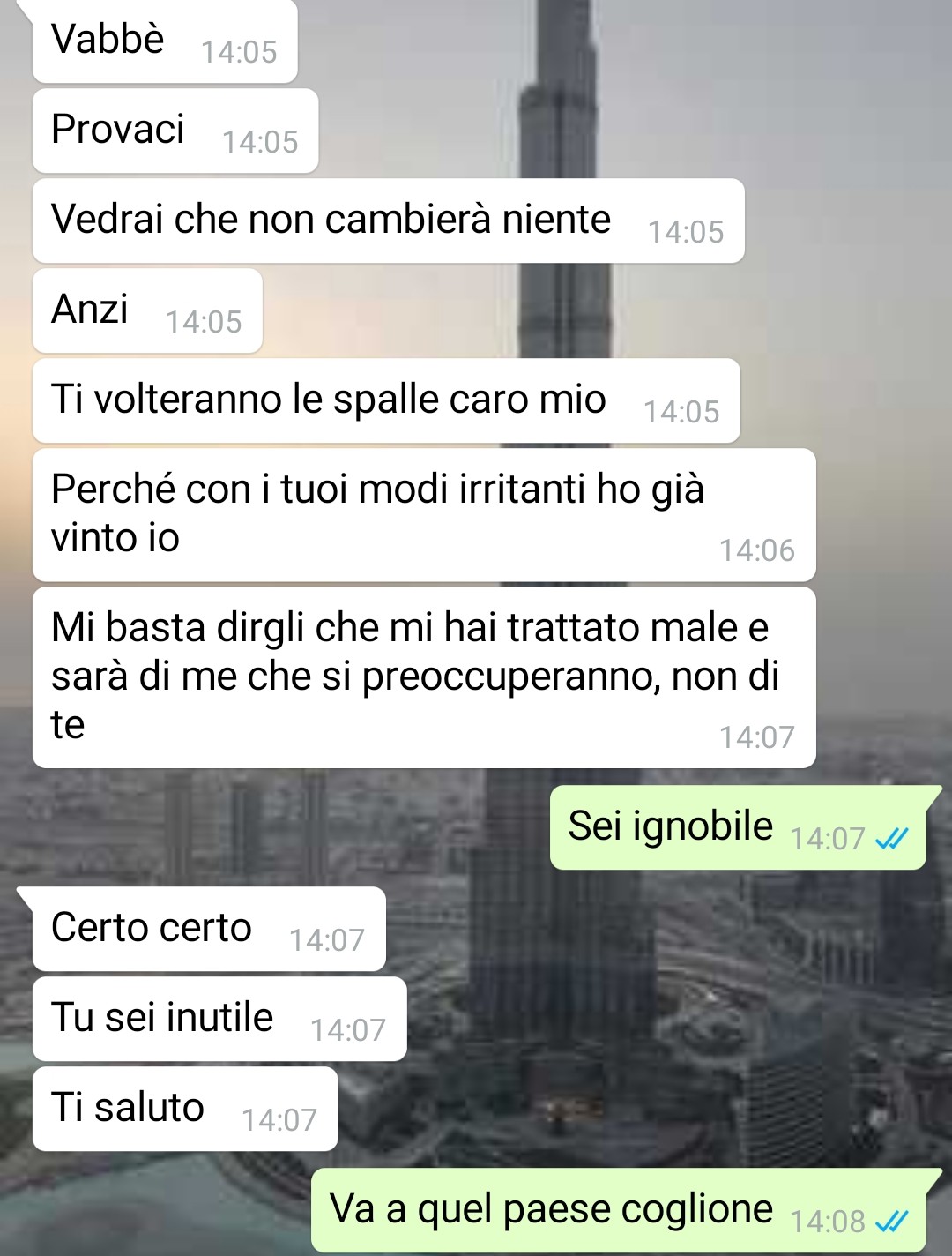 UNA QUESTIONE DI SOLDI