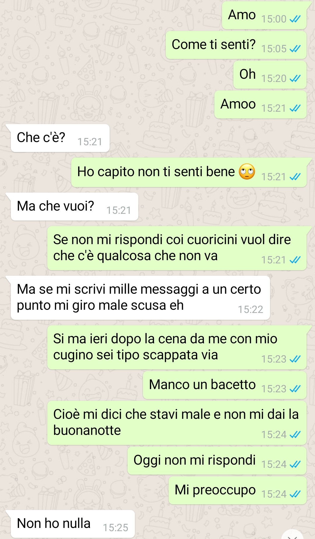 UNA RAGAZZA TROPPO GELOSA