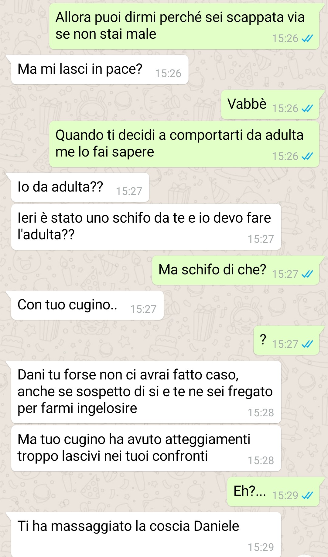 UNA RAGAZZA TROPPO GELOSA