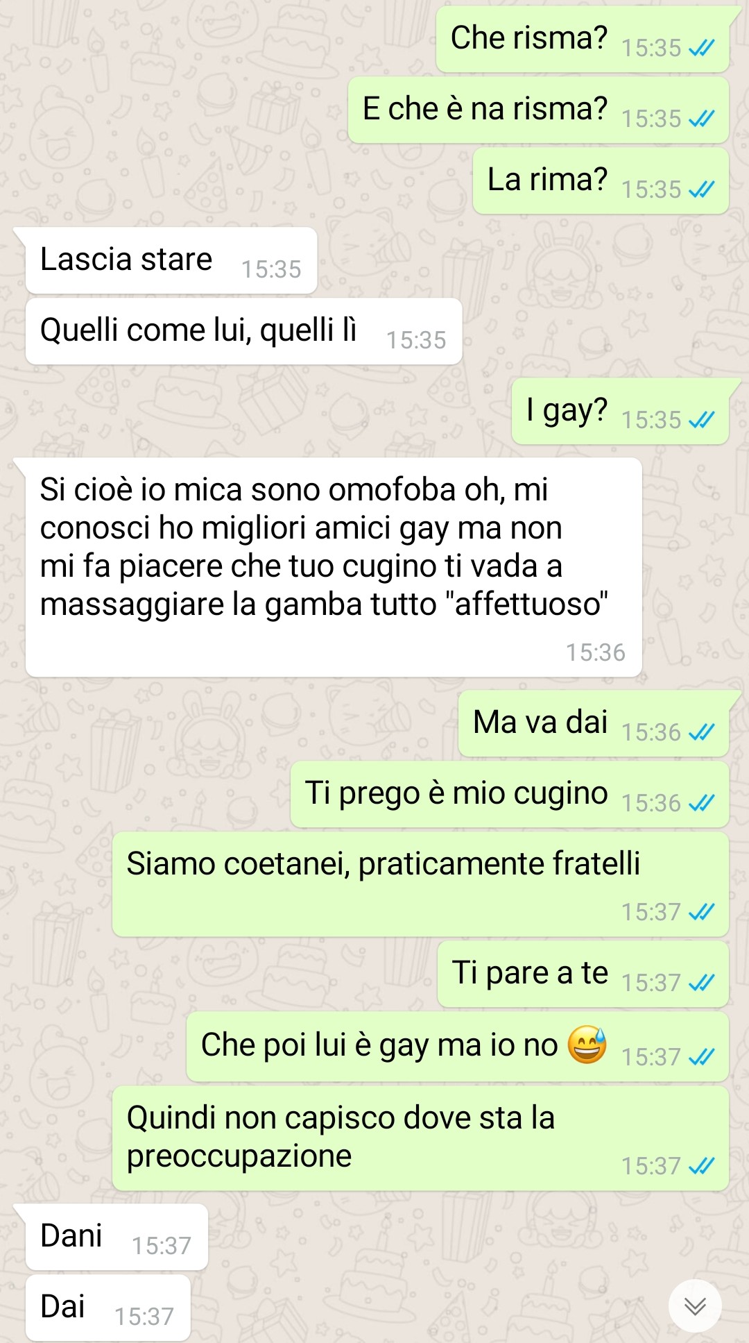 UNA RAGAZZA TROPPO GELOSA