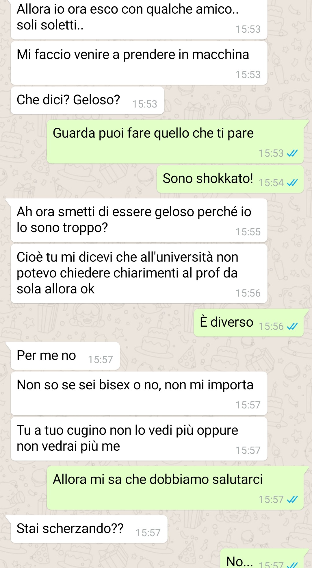 UNA RAGAZZA TROPPO GELOSA