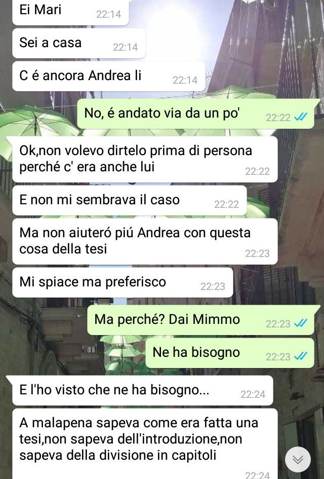 Aiuto per la tesi