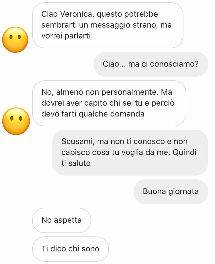 Avvertimenti da ex