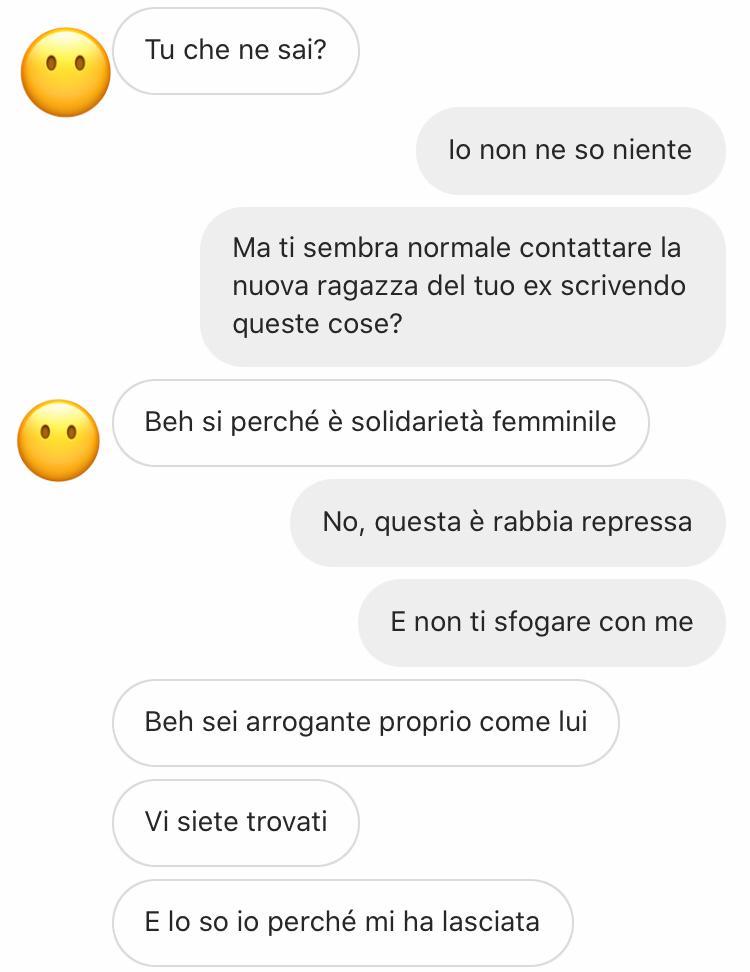 Avvertimenti da ex