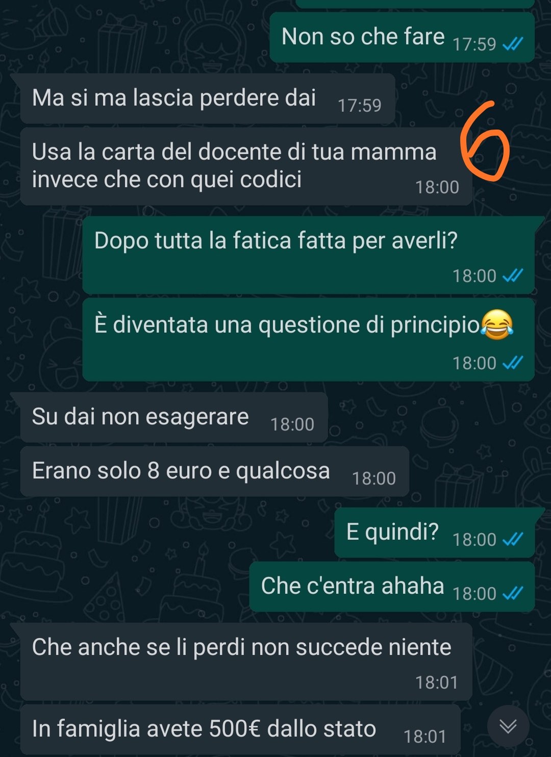 I codici di mamma