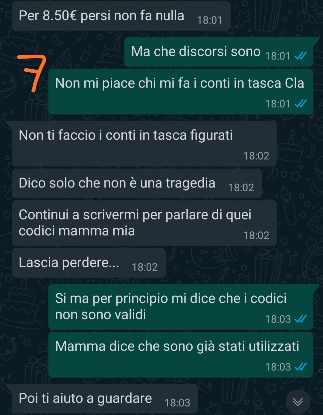 I codici di mamma