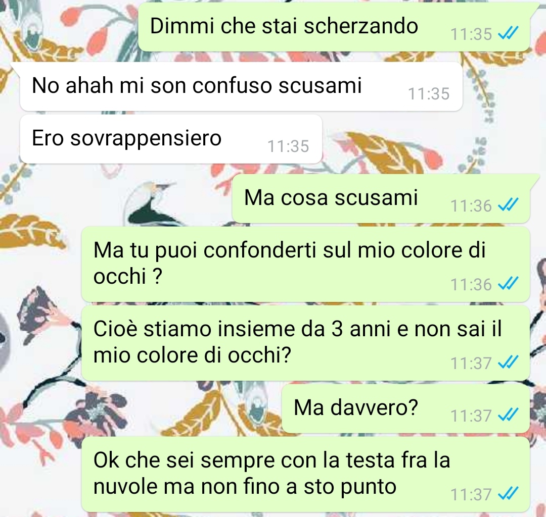 Il colore dei miei occhi