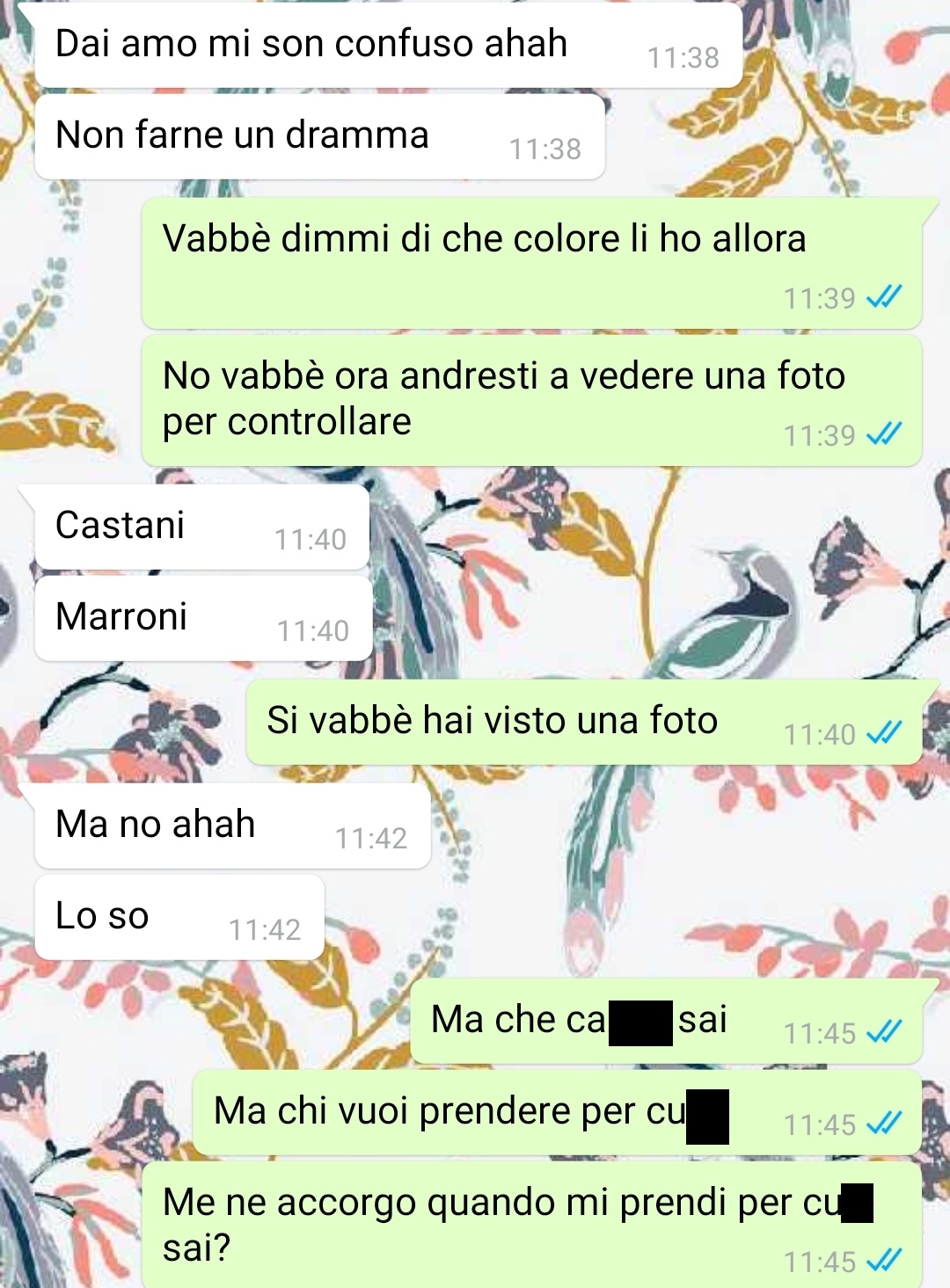 Il colore dei miei occhi