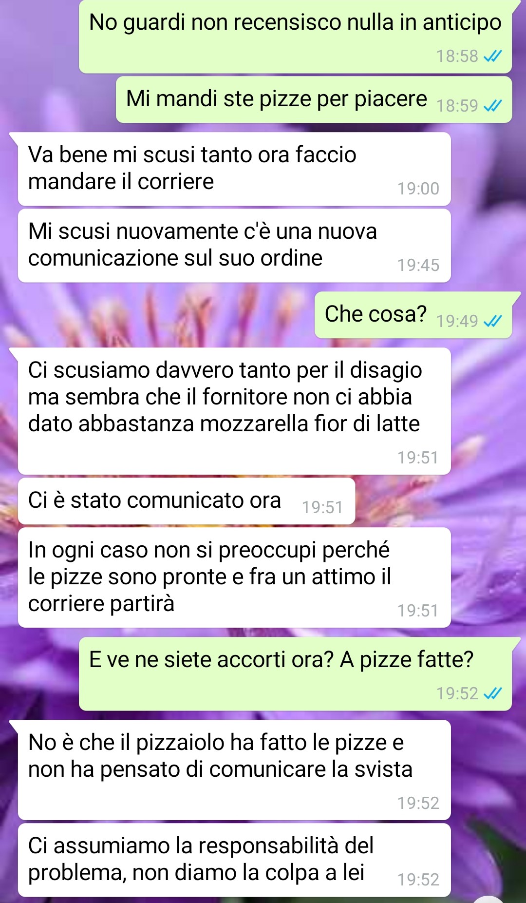 pizzeria poco raccomandabile