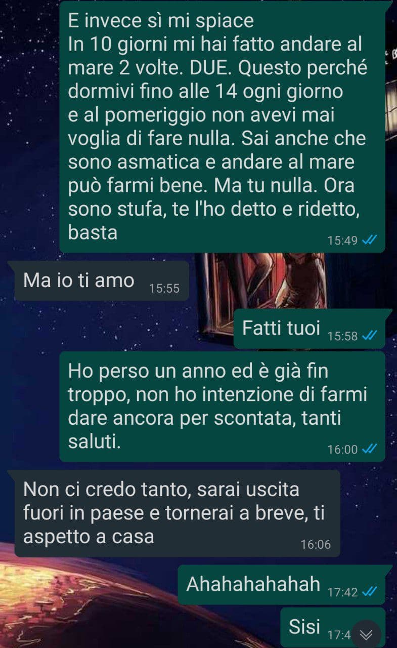 vacanza da incubo