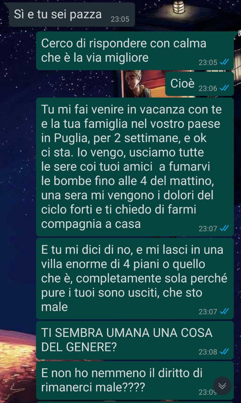 vacanza da incubo