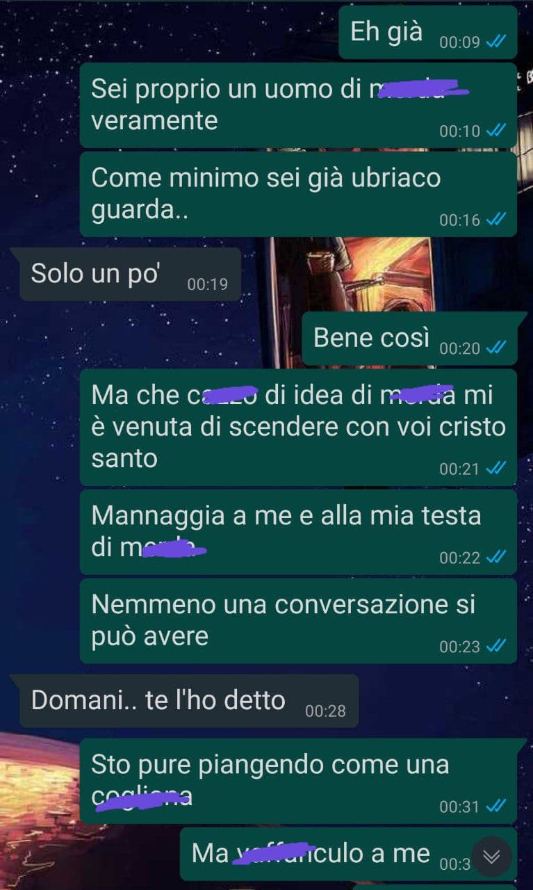 vacanza da incubo