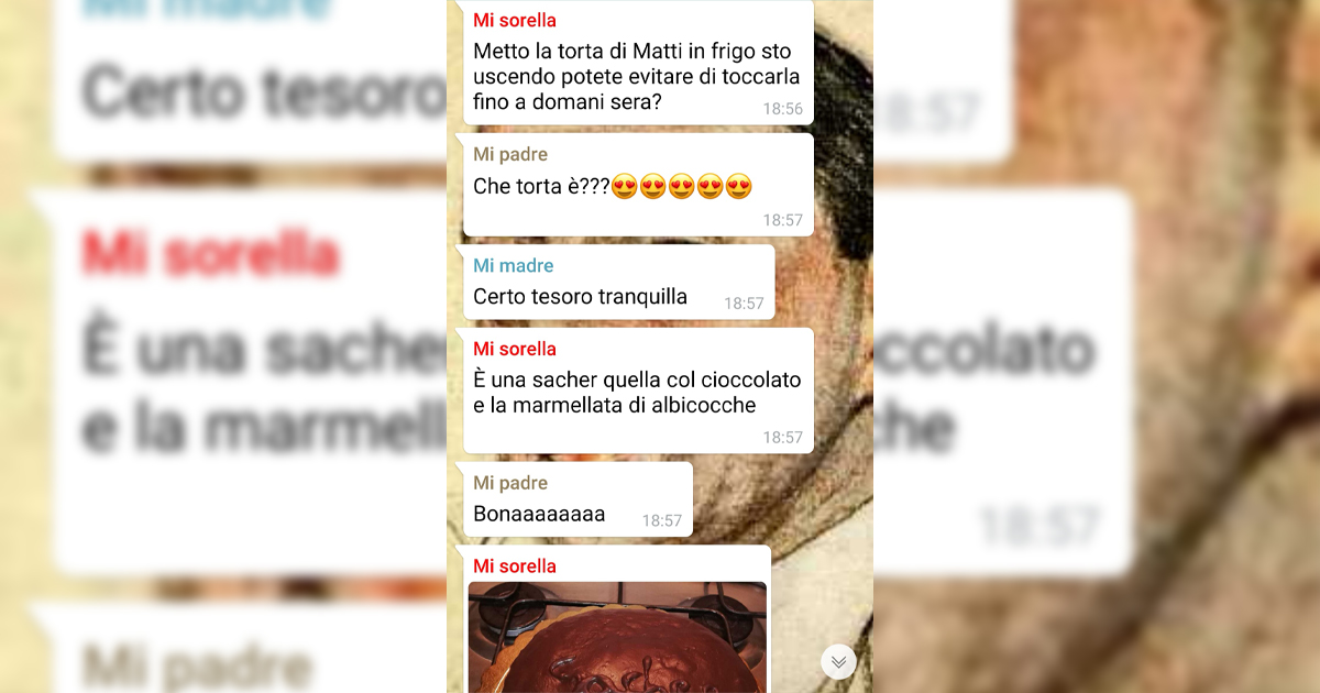 La torta di Matteo