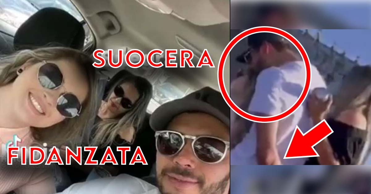 Bacia la fidanzata e di nascosto allunga le mani sulla suocera: incastrato da un filmato [+VIDEO]