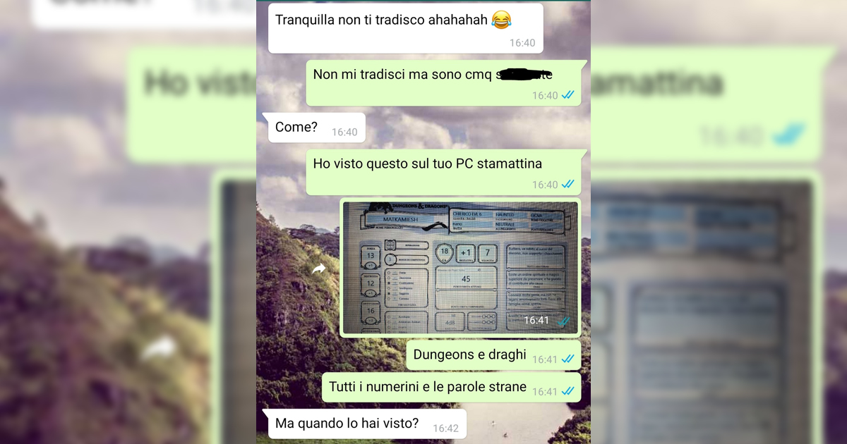 Uno strano passatempo