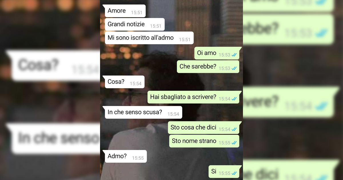 Una ragazza poco altruista