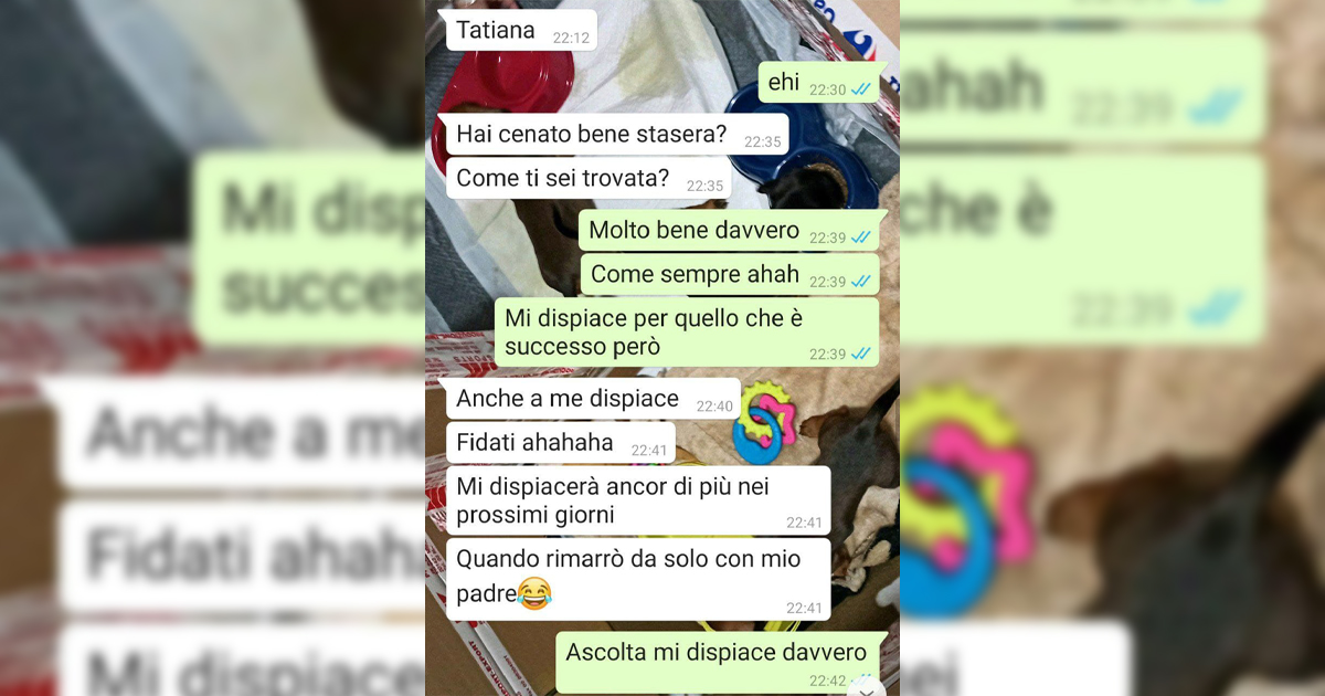 Una cena rovinata