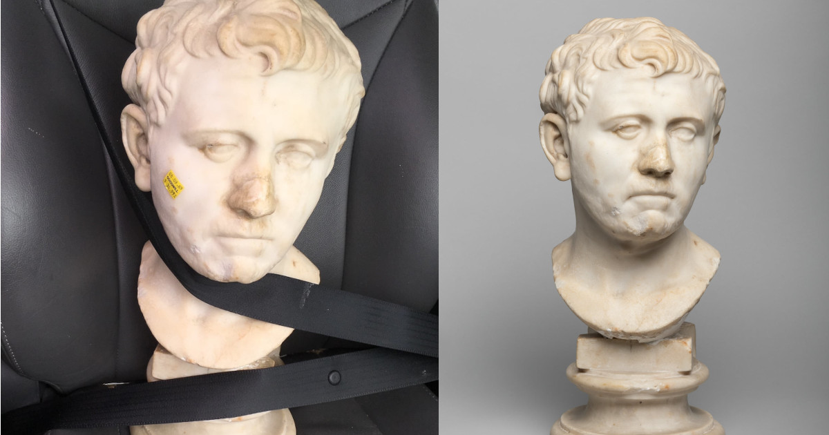 Compra un busto romano di 2000 anni fa per 33 euro