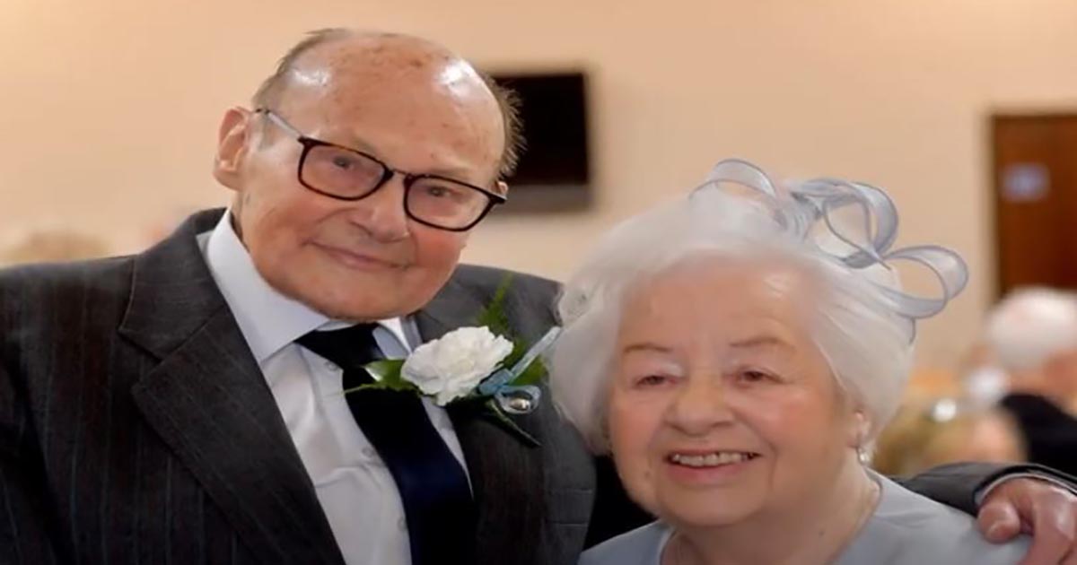 Uno scapolo si sposa a 95 anni con l’anima gemella di 87
