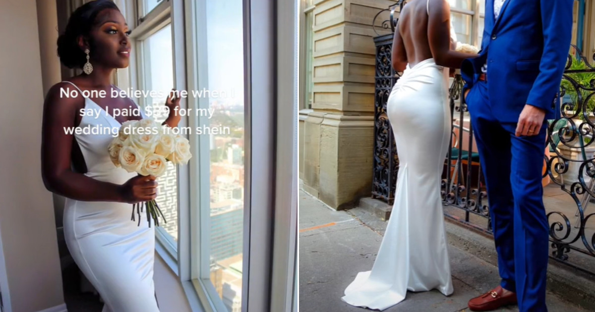 Compra un abito da sposa da 36 euro: nessuno crede sia così economico  [+VIDEO]