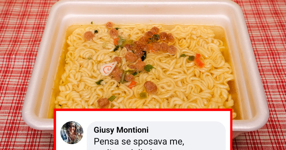 Marito chiede il divorzio: “Mia moglie cucina solo noodles in busta” [+COMMENTI]